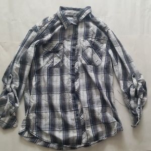 Chalc Long Sleeve Casual Button Down